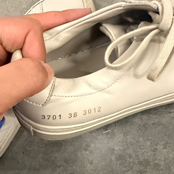 Common Projects Cream Sneakers - Picture 6 of 6